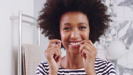 perfect your smile by flossing regularly