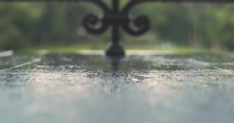 close up of heavy rain 4