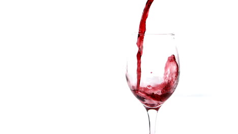 video of red wine being poured in a glass