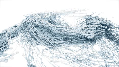 Network data flow / molecular behavior.