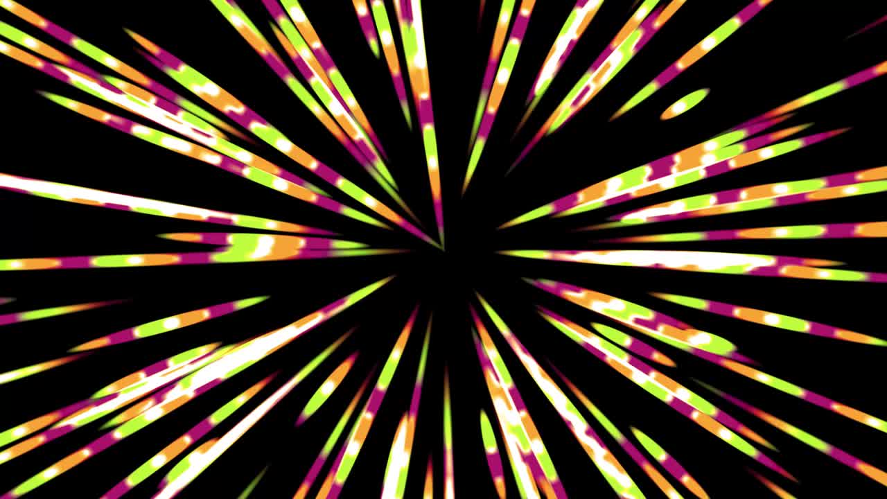 Ray beam light sun graphic loop vj