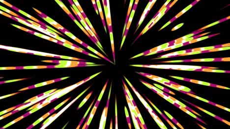 rayo de luz del sol bucle gráfico vj
