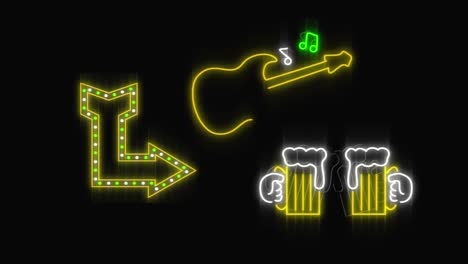 led light signs for bars