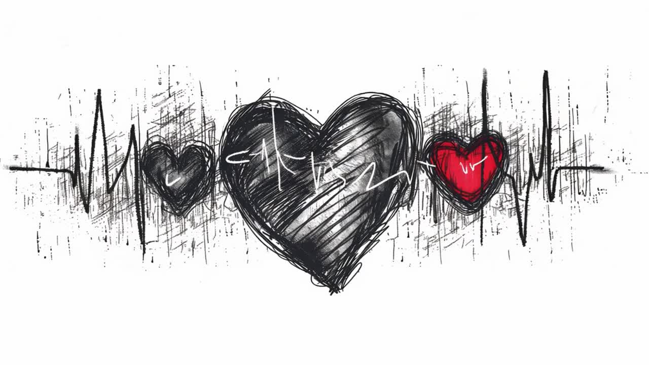 Heartbeat with Hearts