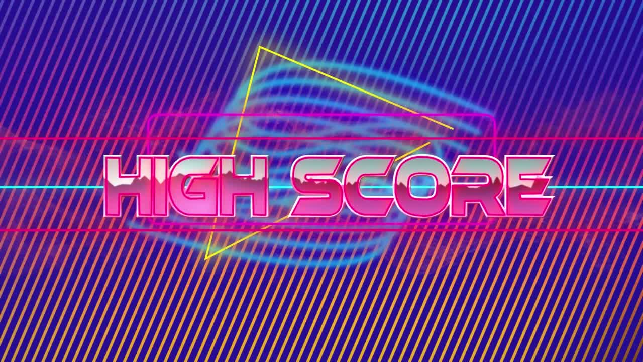 분홍색과 회색 위에 분홍색 금속 글자로 인쇄 시작 텍스트의 애니메이션