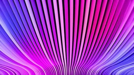 abstract geometric looped bg with blue red color curved tubes form stripe structure light effects. curves flash neon lights. background for show or events, festivals, concerts, vj night clubs