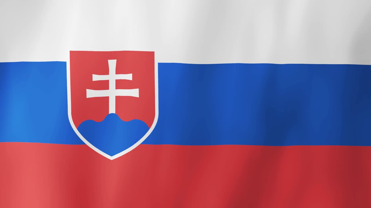 슬로바키아의 발이 바람에 흔들리는 4k 애니메이션