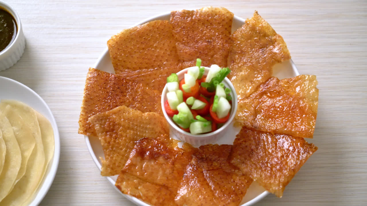 북경 오리 - 중국 음식 스타일