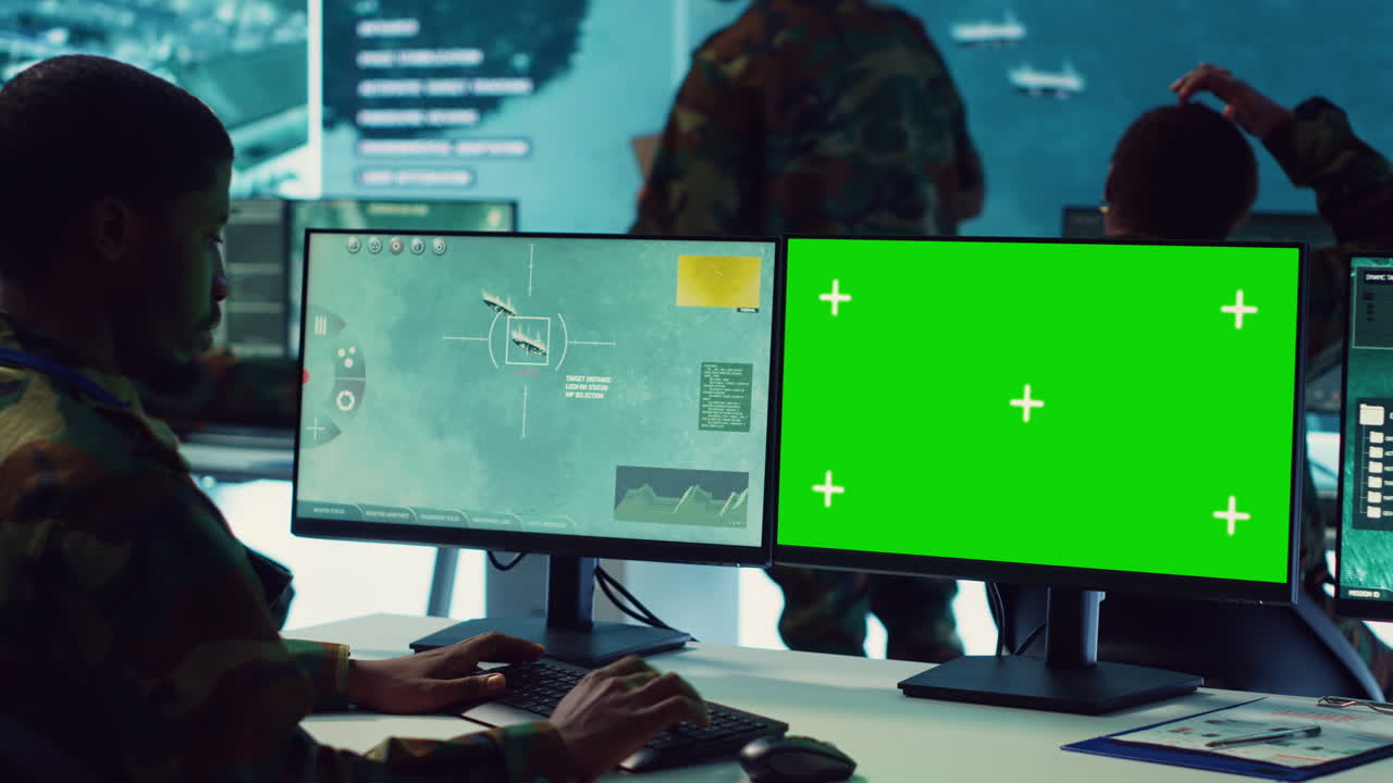 monitorea la actividad de la guardia nacional con un sistema de satélite de cctv militar