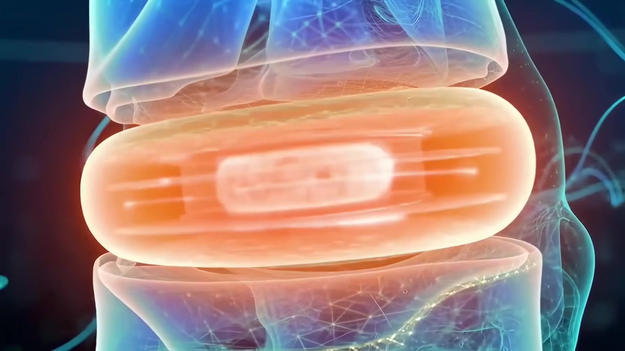 3D Animation of Human Skeleton Highlighting Joint and Spine Pain