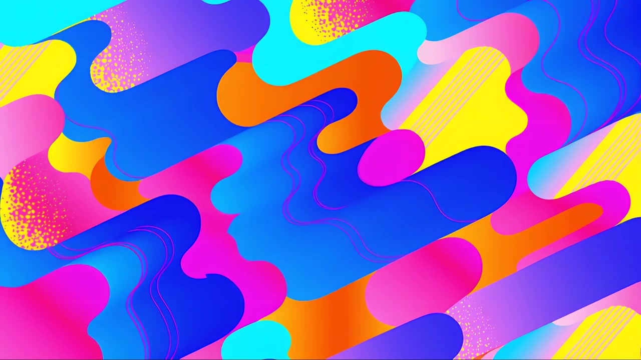Abstract Colorful Motion Background 4K