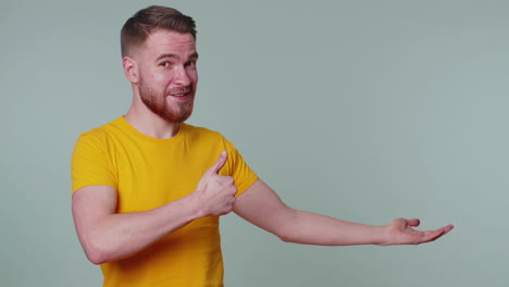 lugar vacío para indicar el hombre, área publicitaria para texto comercial, espacio de copia para promoción de bienes