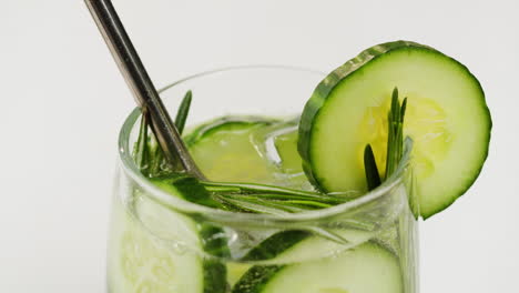 cucumber rosemary infused water