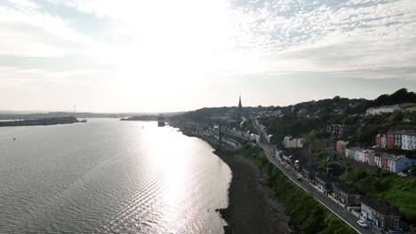 Cobh-Town-Co.-Luftpanorama-Von-Cork,-Irland