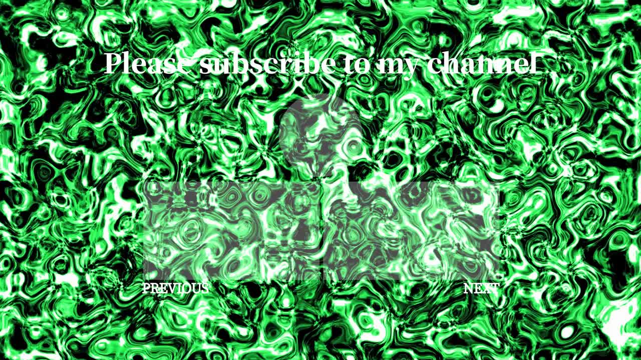 액체 금속 이동 엔드 카드 엔딩 스크린 모션 그래픽