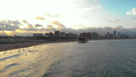 toma de playa de 4k de ancho en durban