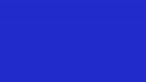 Animación-De-Formas-De-Cápsulas-Azules-Sobre-Fondo-Azul,-Con-Líneas-Azules-Y-Blancas-Pasando,-Sobre-Negro