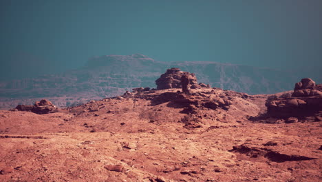 a martian landscape