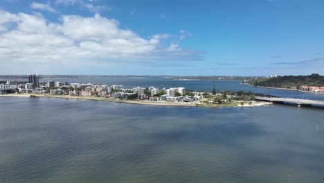 4K-Drone-towards-South-Perth