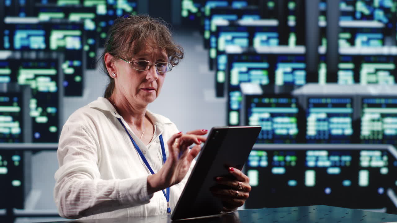 Manager with tablet fixing servers