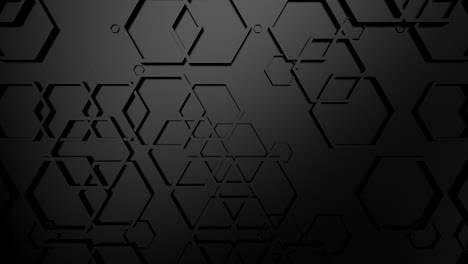 animated hexagons background