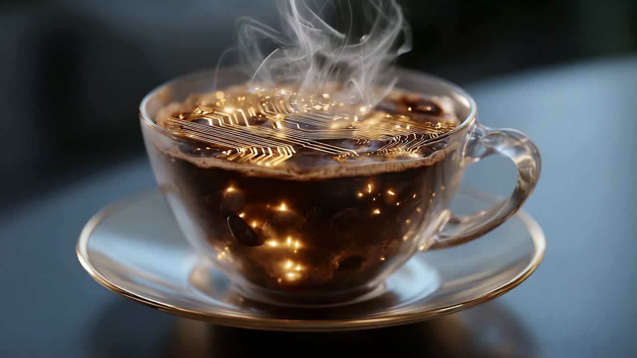 Coffee with a Digital Twist