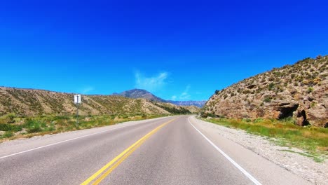 Highway-157-to-Mount-Charleston-in-southern-Nevada-in-aerial-views