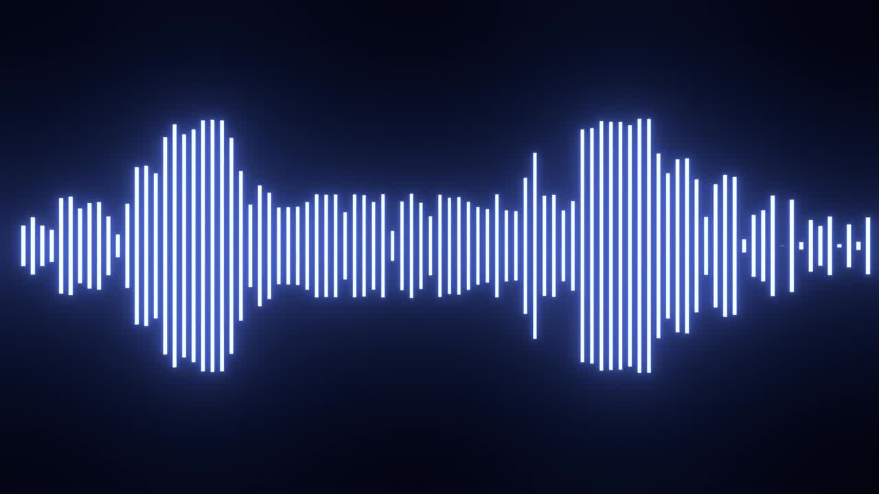 las imágenes de video del ecualizador.