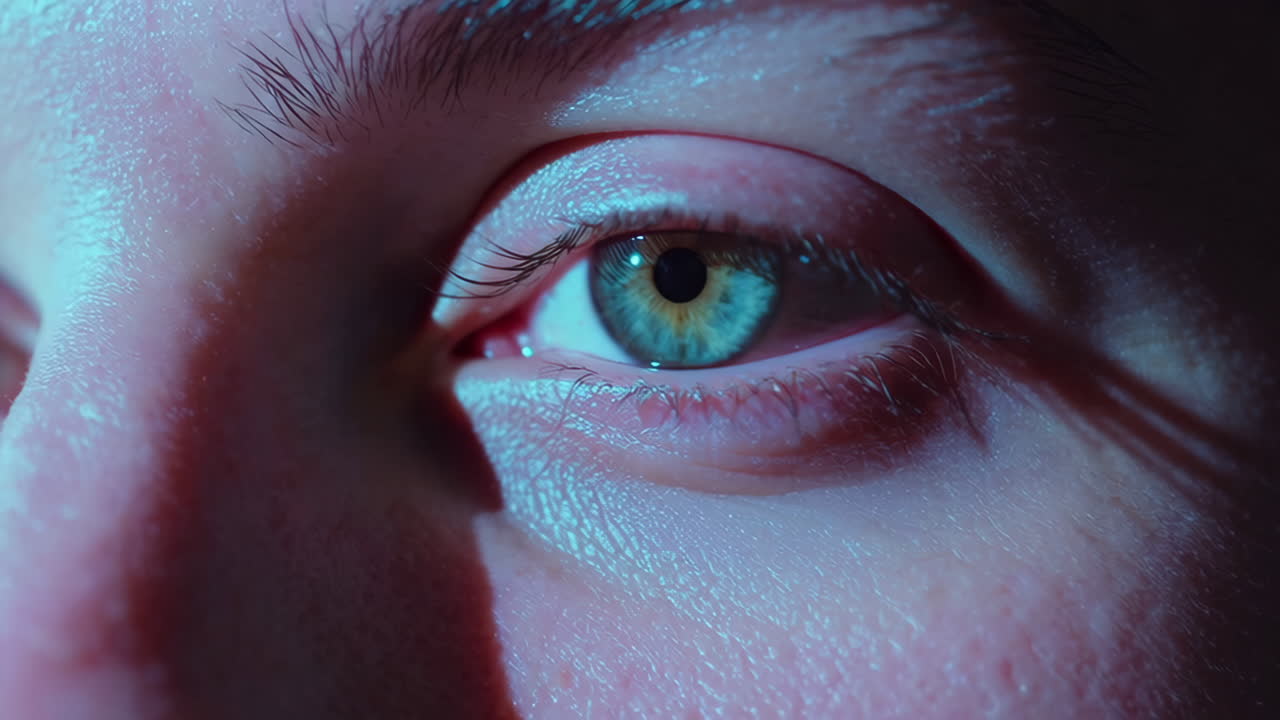 primer plano de los ojos de una persona