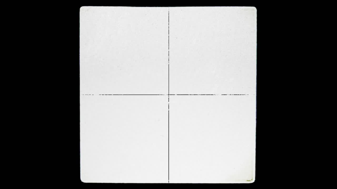 6x6 vintage camera viewfinder overlay