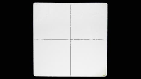 6x6 vintage camera viewfinder overlay