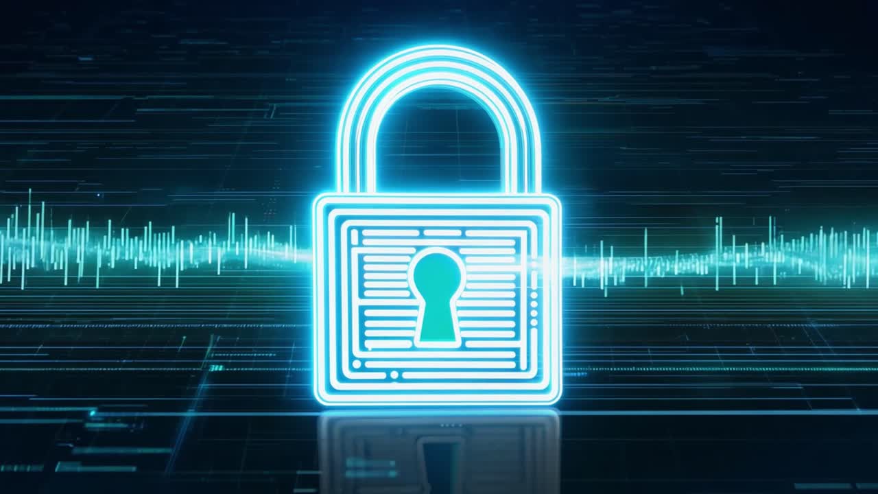 Digital Security Padlock