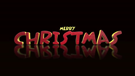 Cartoon-Merry-Christmas-text-on-a-vibrant-black-gradient