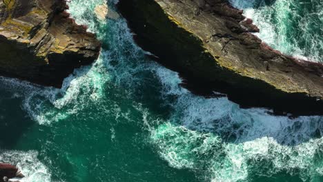 portmagee cliffs, kerry, ireland, march 2022