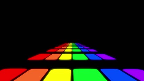 gráficos de movimiento futuristas de vj para video musical, concierto del club edm, redes sociales. fondo creativo abstracto. telón de fondo del orgullo gay