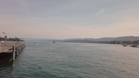 zurich lake in the central town