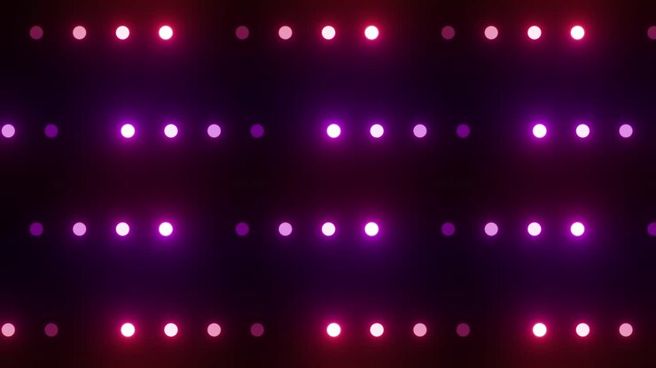 Abstract Purple and Pink Stage Lights