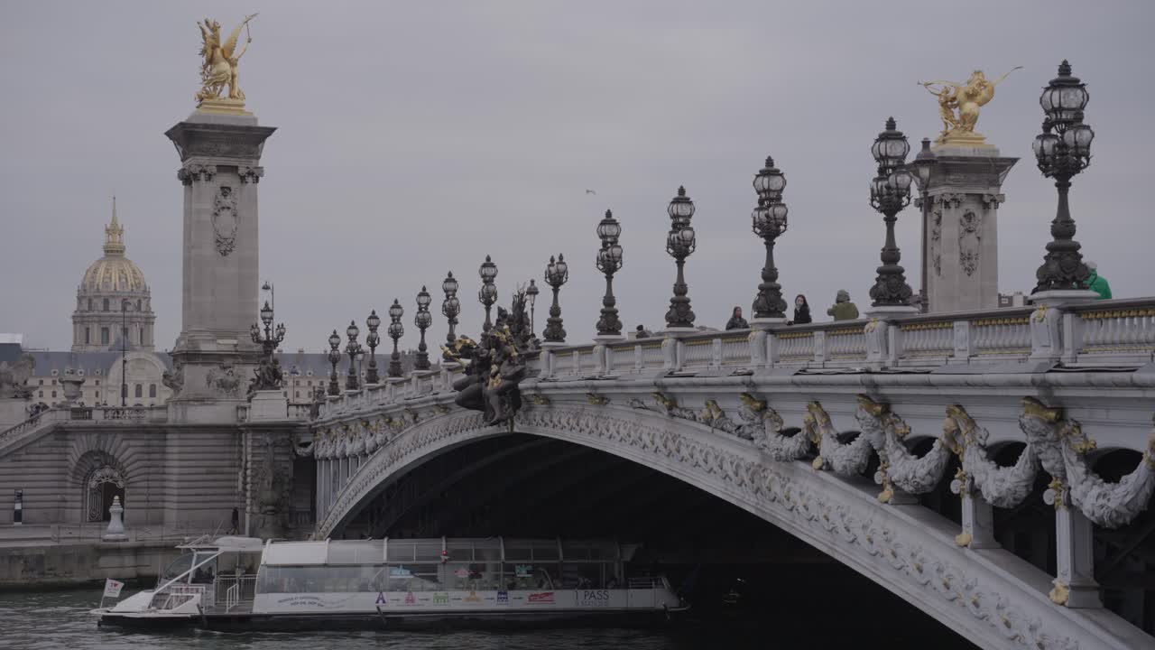 Alexander III Bridge in Paris
