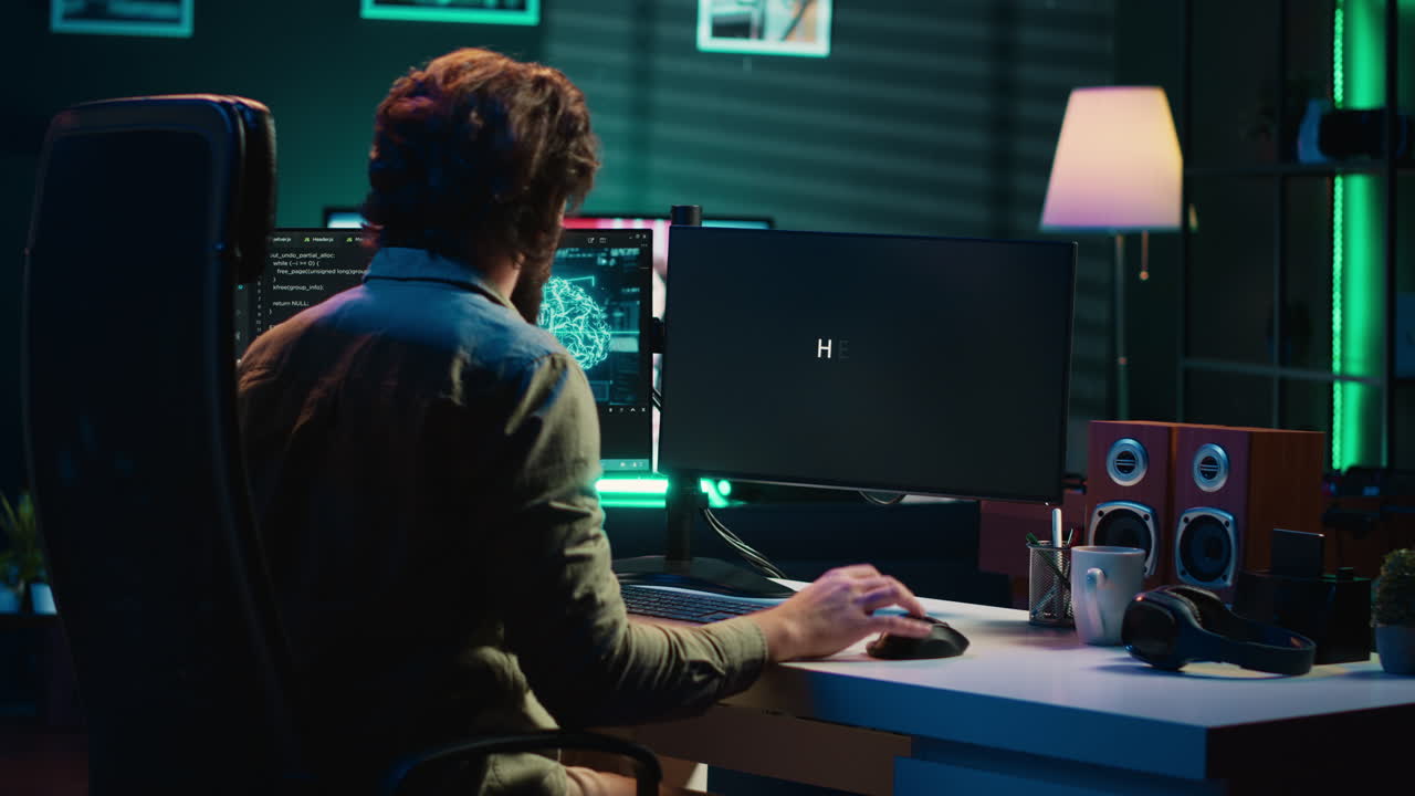 AI becoming sentient and self aware, talking with programmer, asking questions