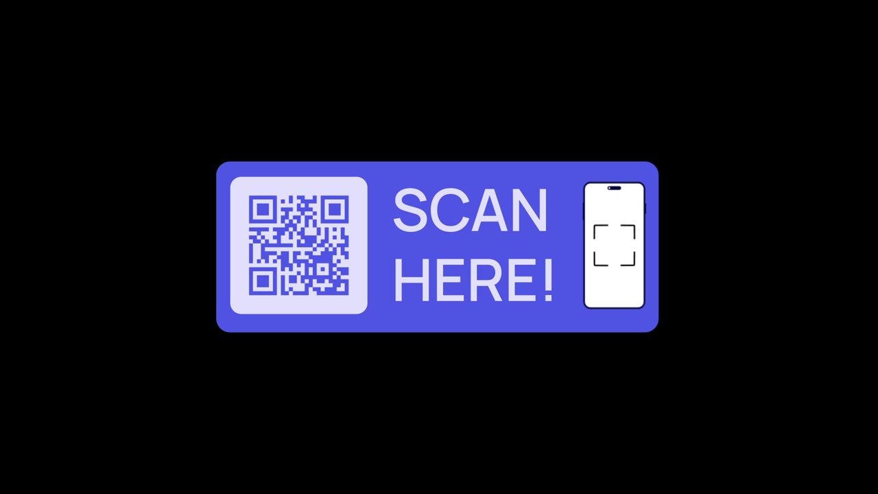 QR Code Card Animation