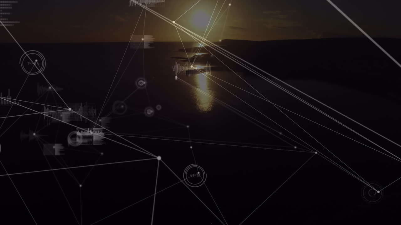 풍경에 대한 연결 네트워크의 활성화