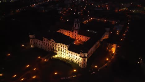 monastery castle in olomouc serving as a hospital