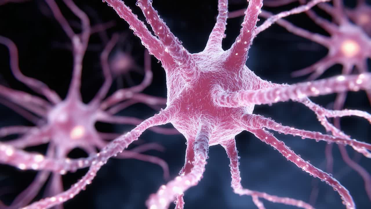 Exploring Neuron Structure: A Detailed Look at Neurons and Their Complex Networks in the Nervous System, Highlighting Cellular Functions and Interconnectivity