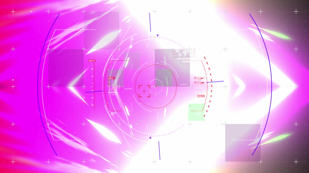 범위의 애니메이션과 빛 트레일에 대한 데이터 처리