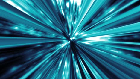 blue hyperspace warp speed zoomin