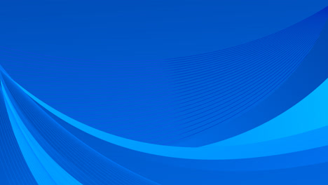 motion graphic of gradient smooth blue lines background