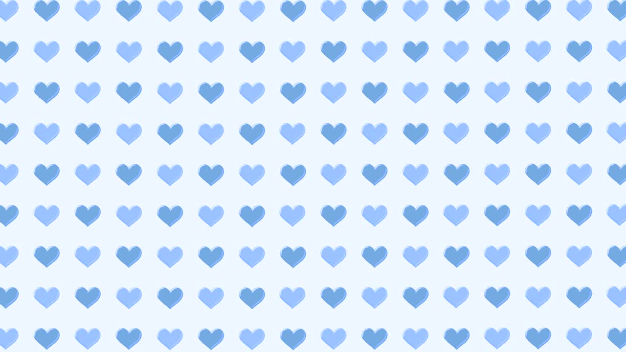 마음의 배경 비디오 - 발렌타인 데이 또는 결혼식 장식