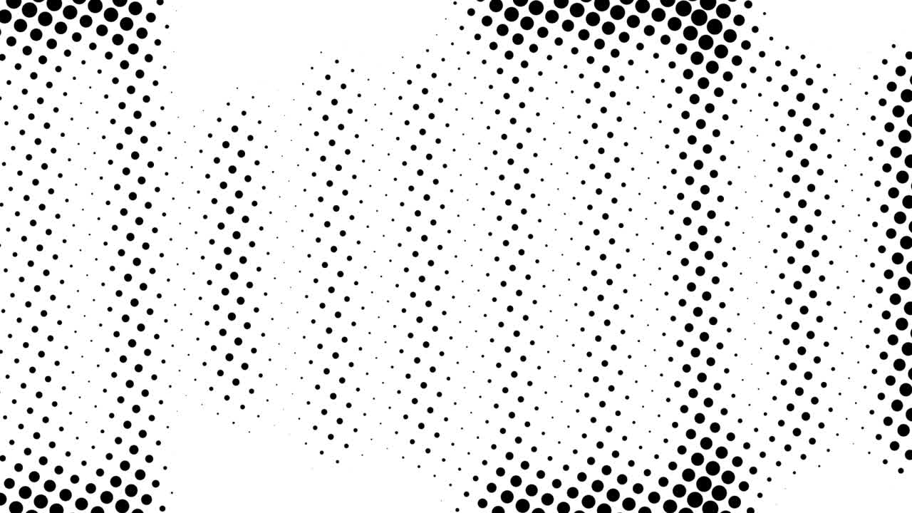 medio tono de muchos puntos, fondo abstracto generado por computadora, fondo de renderización 3d con efecto de ilusión óptica