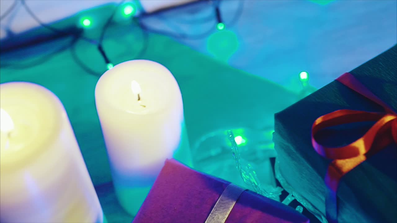 Christmas Gifts and Candles