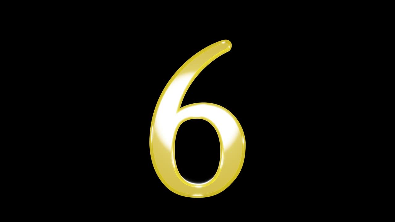 Gold number 6